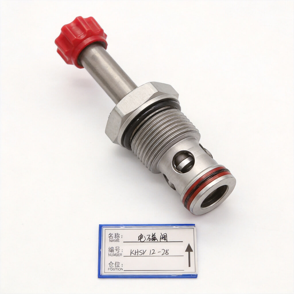 Adjustable Direct-Acting Relief Cartridge Valve