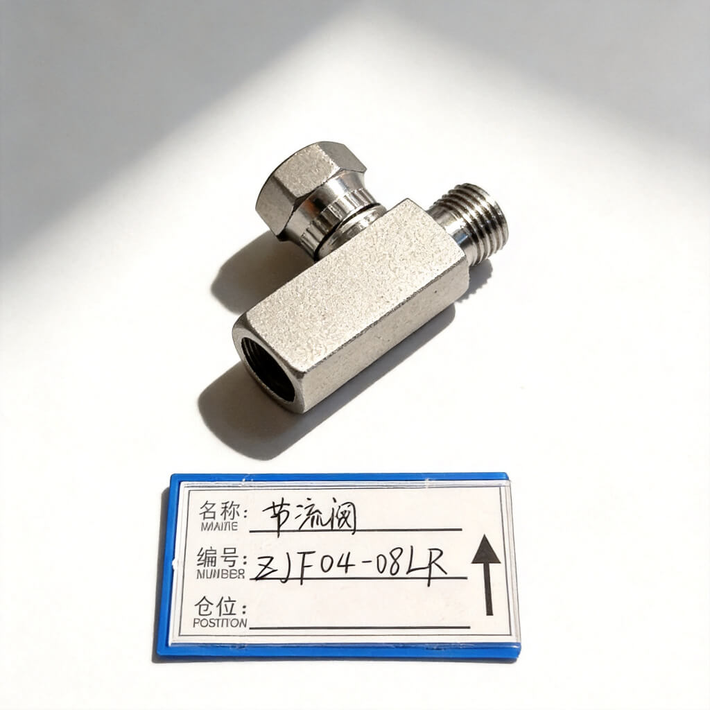 Inline Adjustable Flow Control Valve