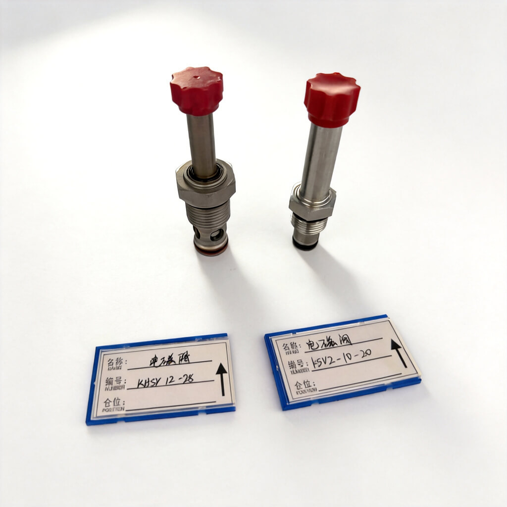 Adjustable Direct-Acting Relief Cartridge Valve