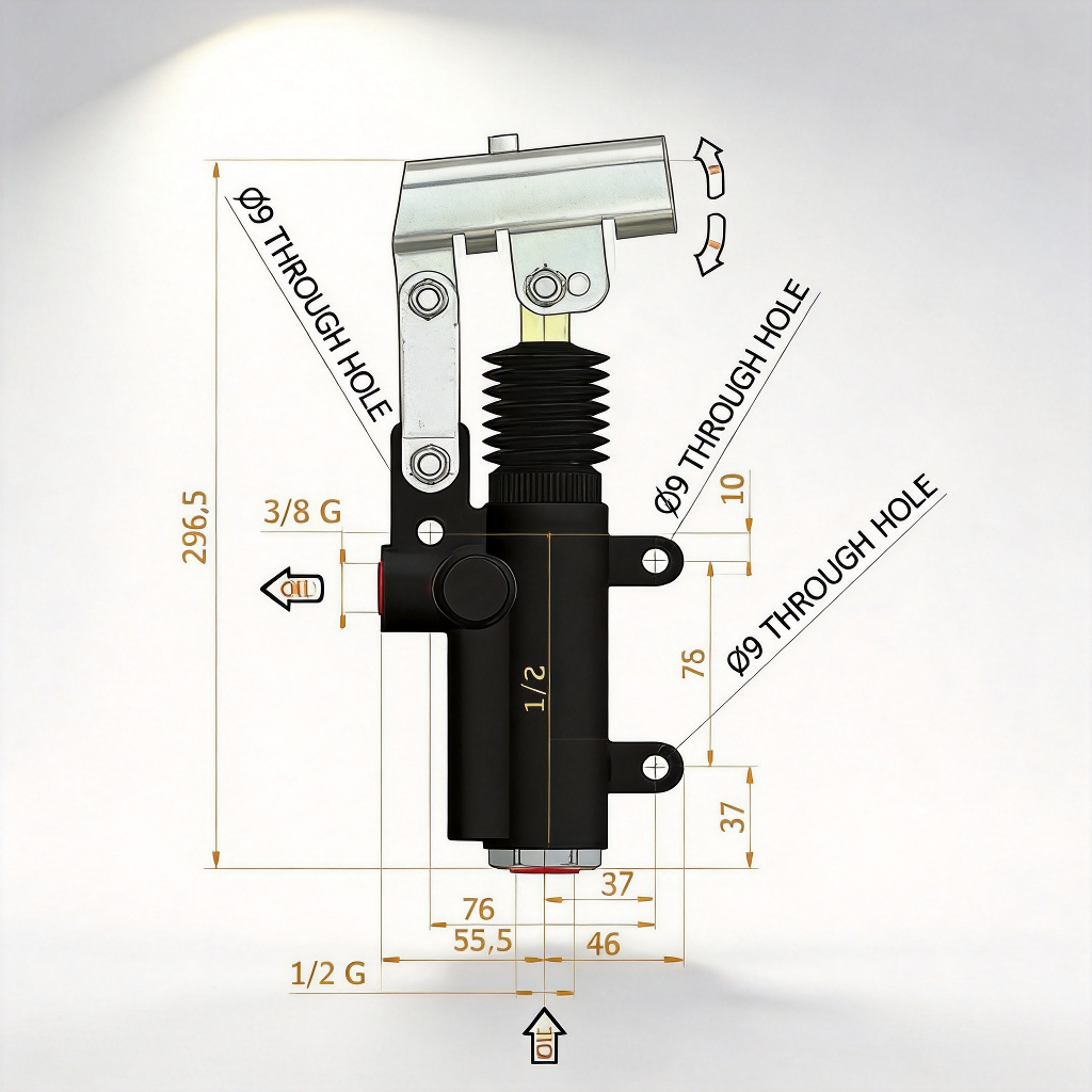 PMP 20 Series Hydraulic Hand Pump