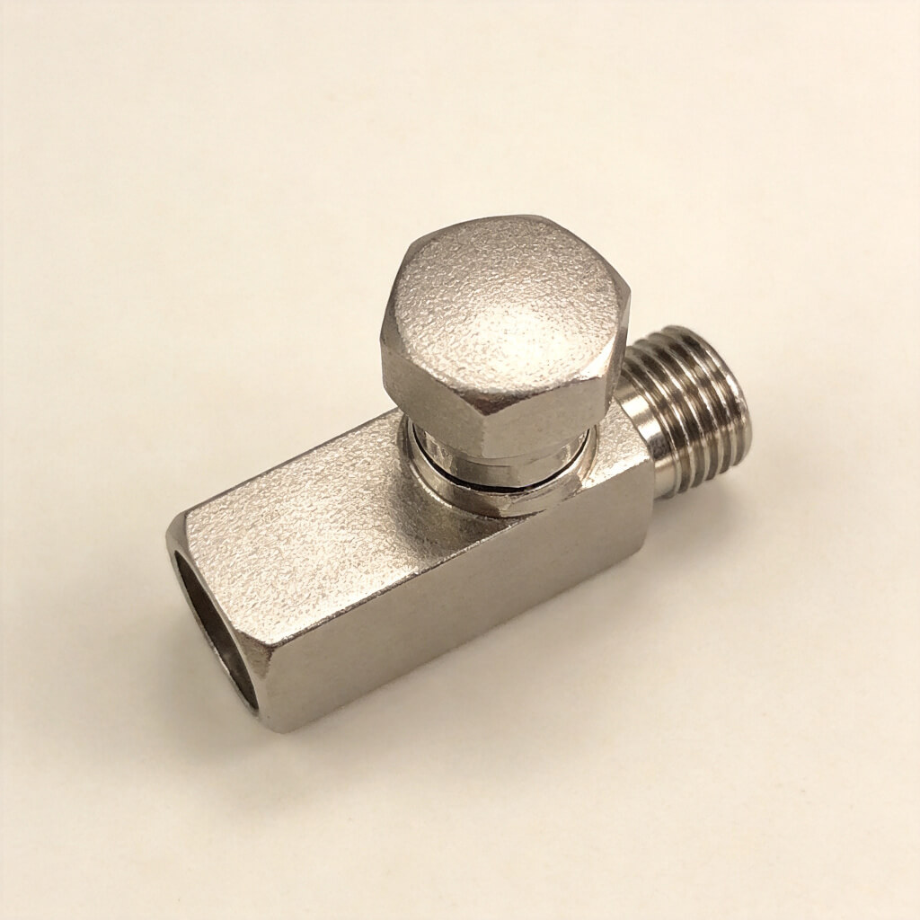 Inline Adjustable Flow Control Valve