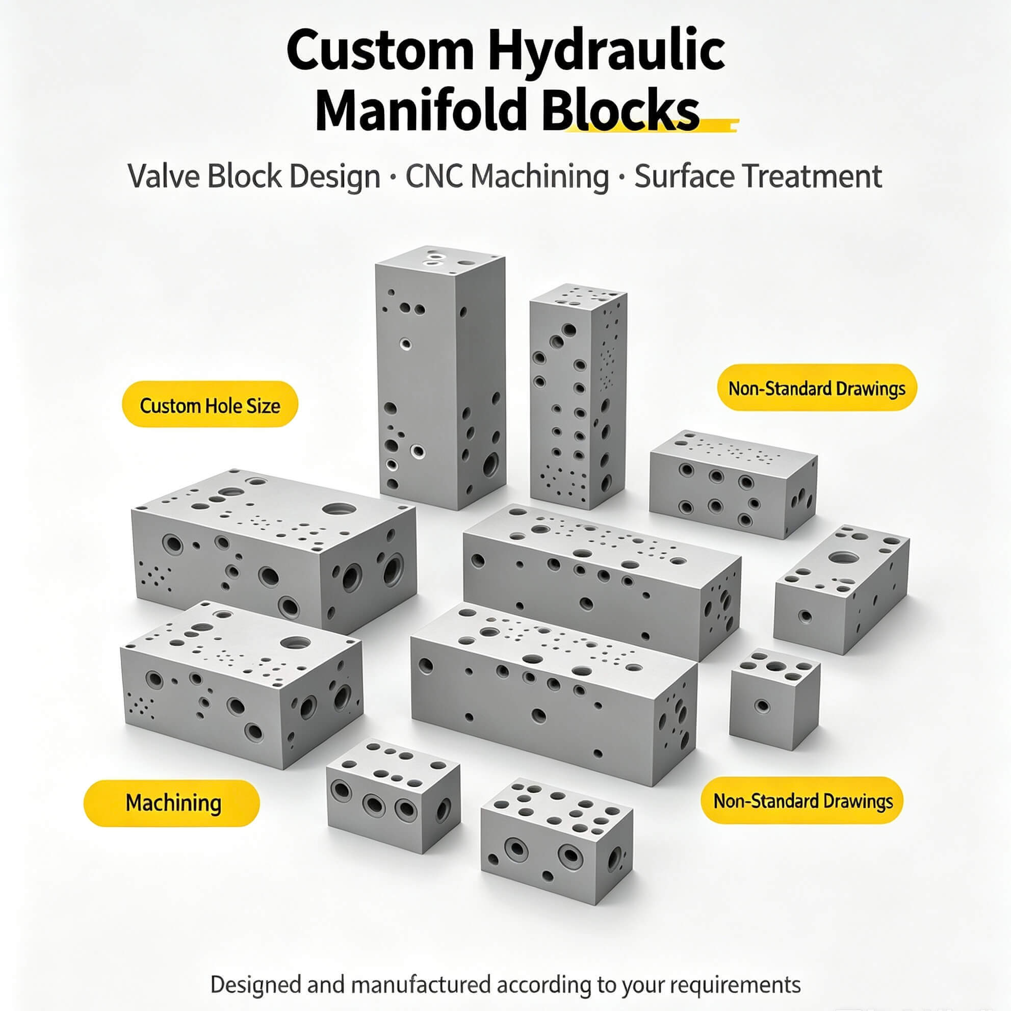 Customized valve block